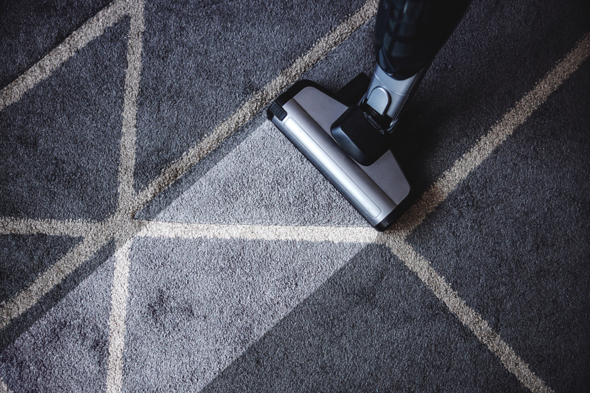 Using a vacuum cleaner on carpet - Carpet Cleaning Services Darwen